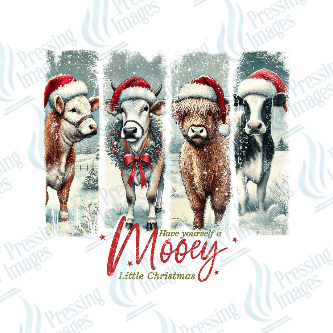 UVD 1763 Mooey Christmas - Pressing Images