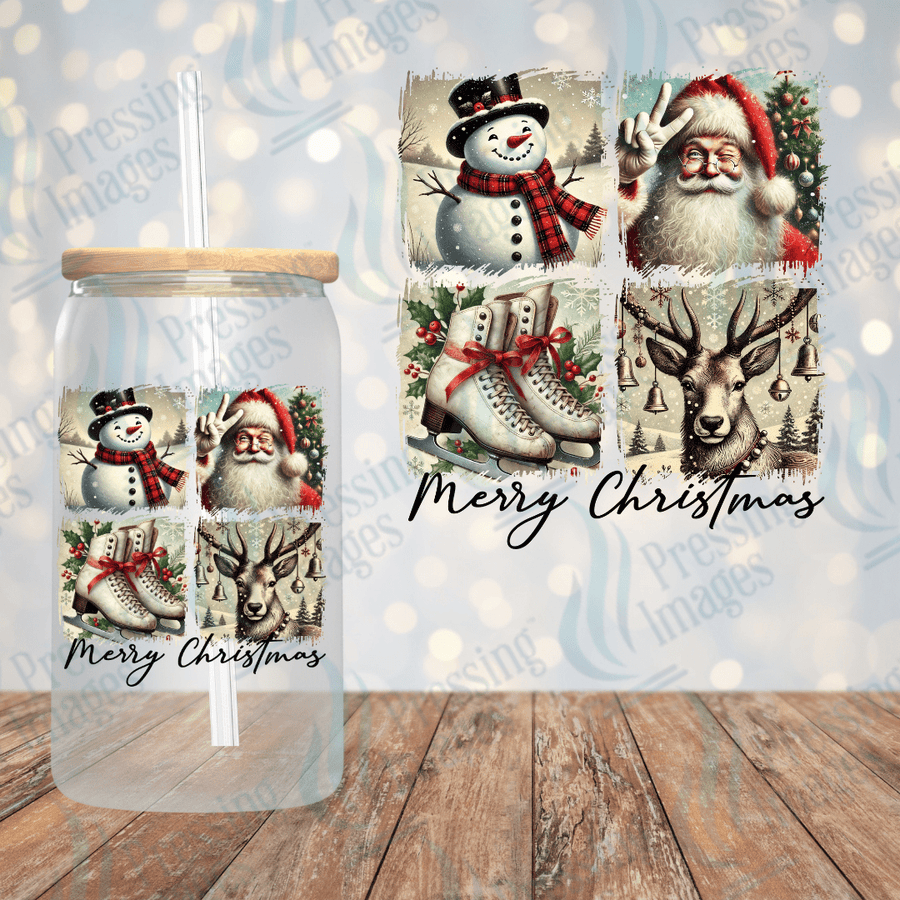 UVD 1764 Retro Christmas - Pressing Images