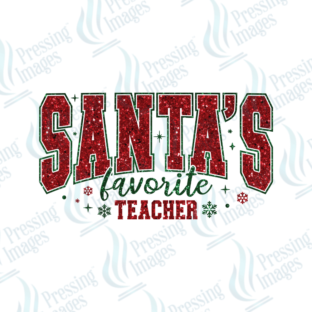 UVD 1767 Santa's favourite teacher - Pressing Images