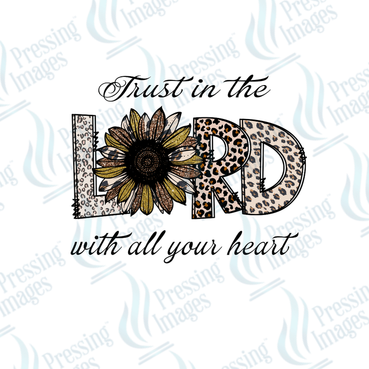 UVD 1773 Trust in the Lord - Pressing Images