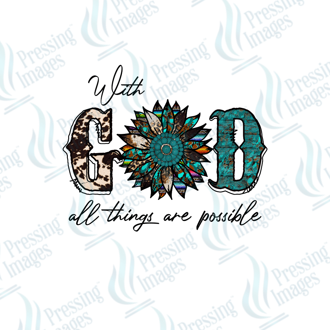 UVD 1778 With God all things are possible - Pressing Images