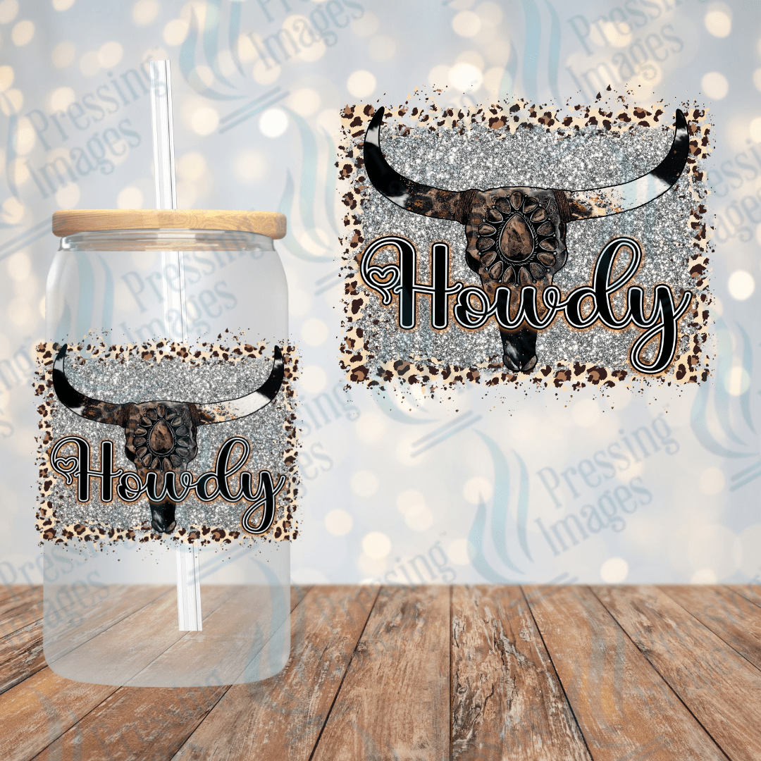 UVD 1782 Howdy bullskull - Pressing Images