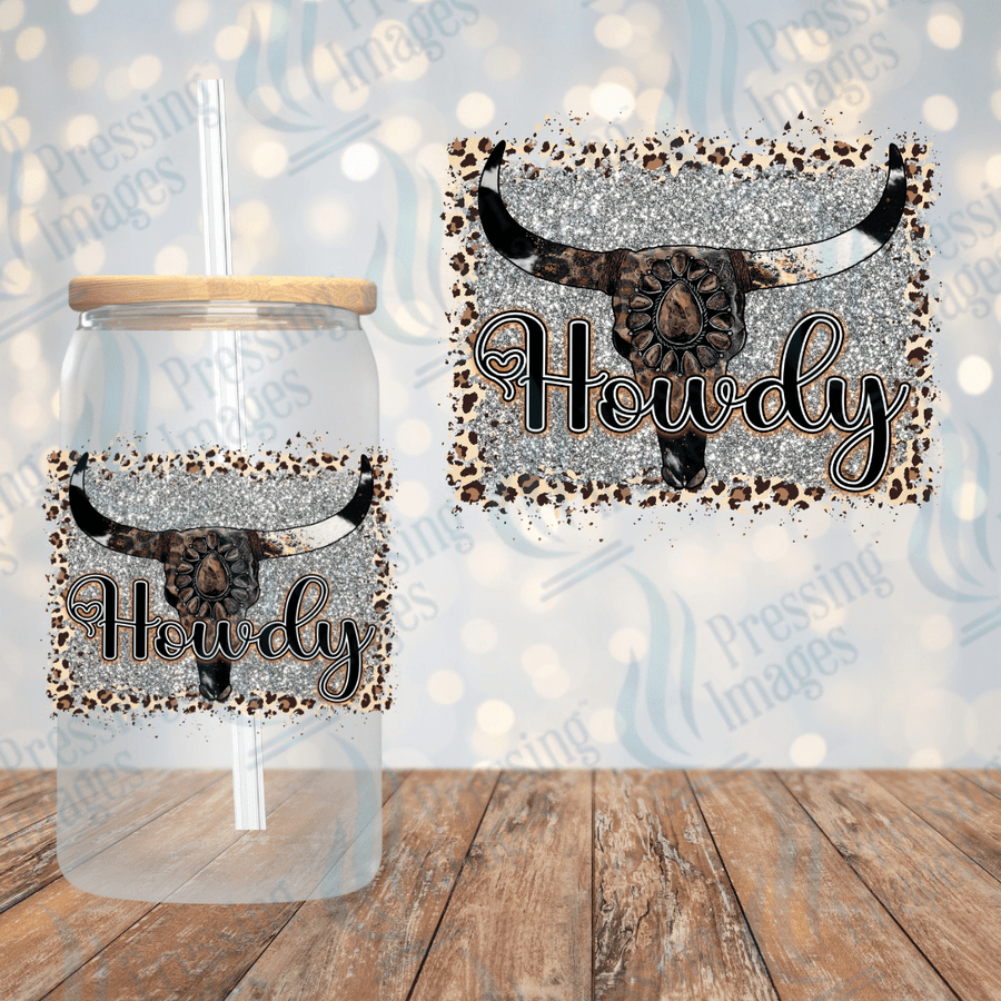 UVD 1782 Howdy bullskull - Pressing Images