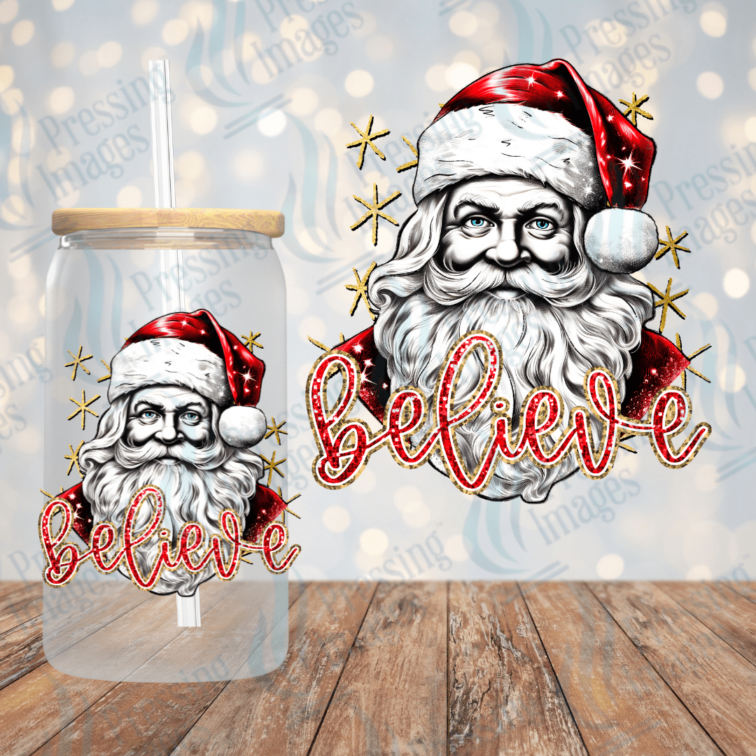 Believe Santa Face | Pressing Images (#1793)