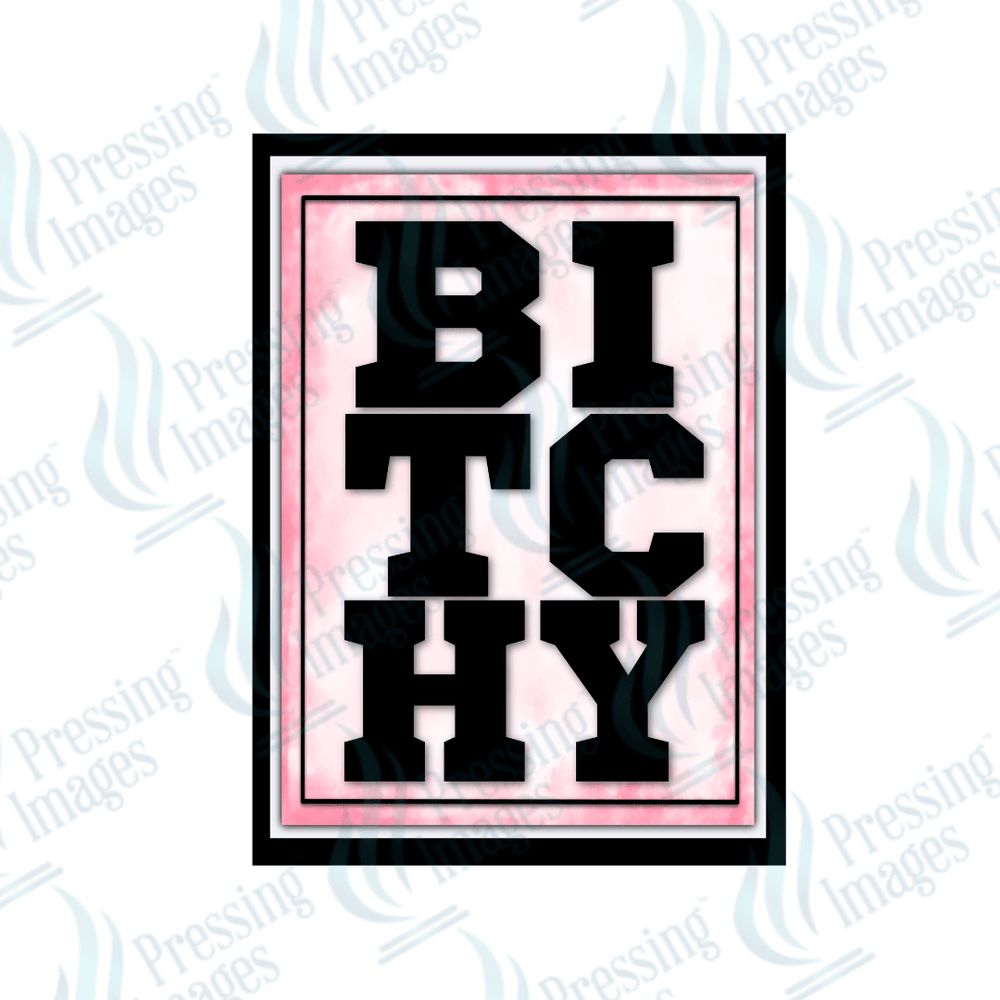 UVD 1800 Bitchy - Pressing Images