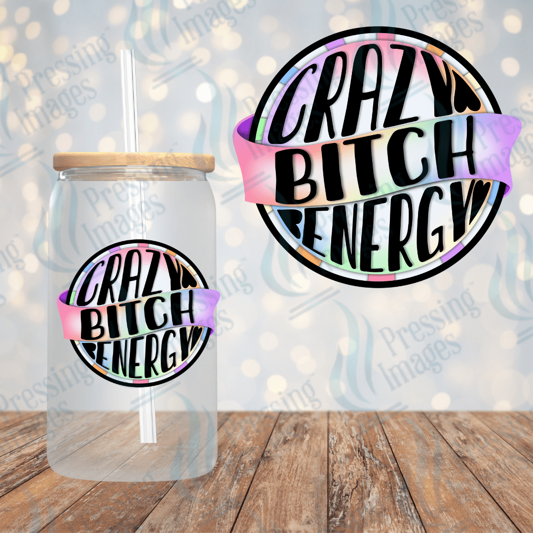 UVD 1801 Crazy bitch energy - Pressing Images