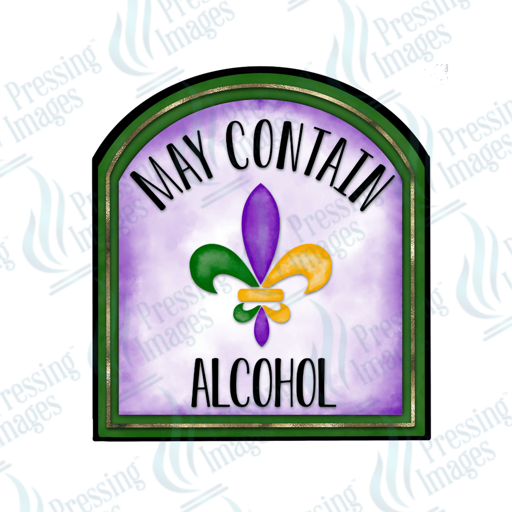 UVD 1807 May contain alcohol - Pressing Images