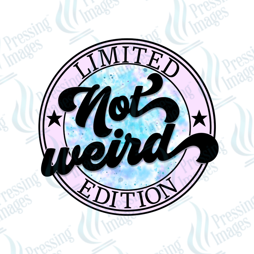 UVD 1809 Limited edition not weird - Pressing Images