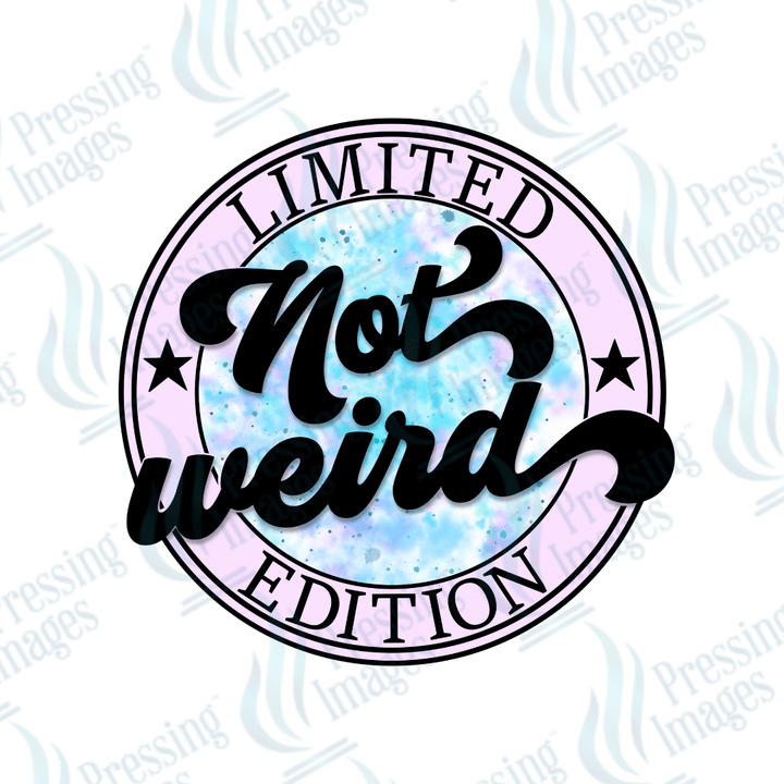 UVD 1809 Limited edition not weird - Pressing Images