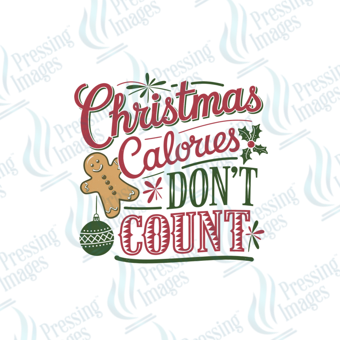 UVD 1817 Christmas calories don't count - Pressing Images