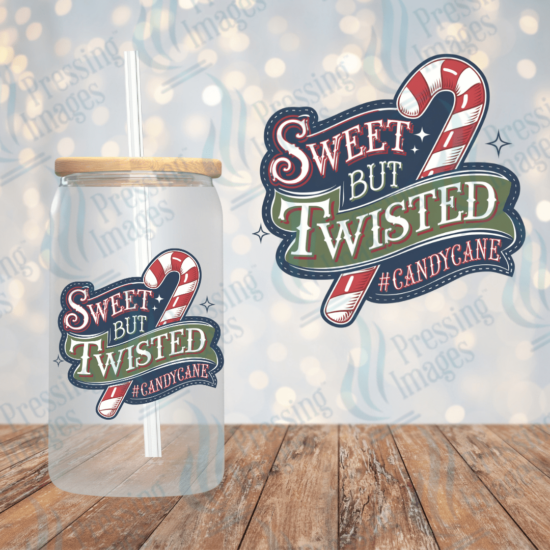 Sweet But Twisted Candy Cane | Pressing Images (#1823)