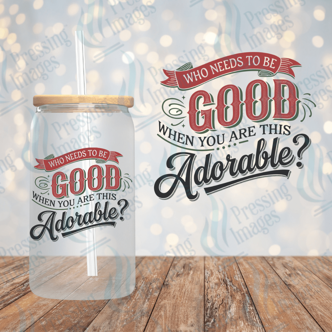 UVD 1826 Who needs to be good when you're adorable - Pressing Images