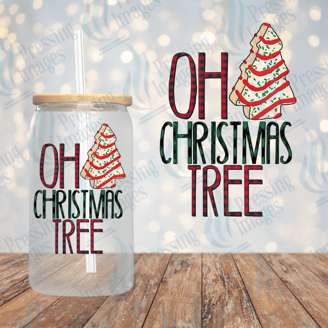 Oh Christmas Tree Frosted Cookie | Pressing Images (#1832)