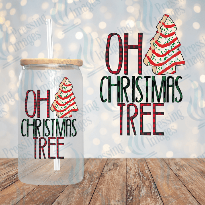 Oh Christmas Tree Frosted Cookie | Pressing Images (#1832)