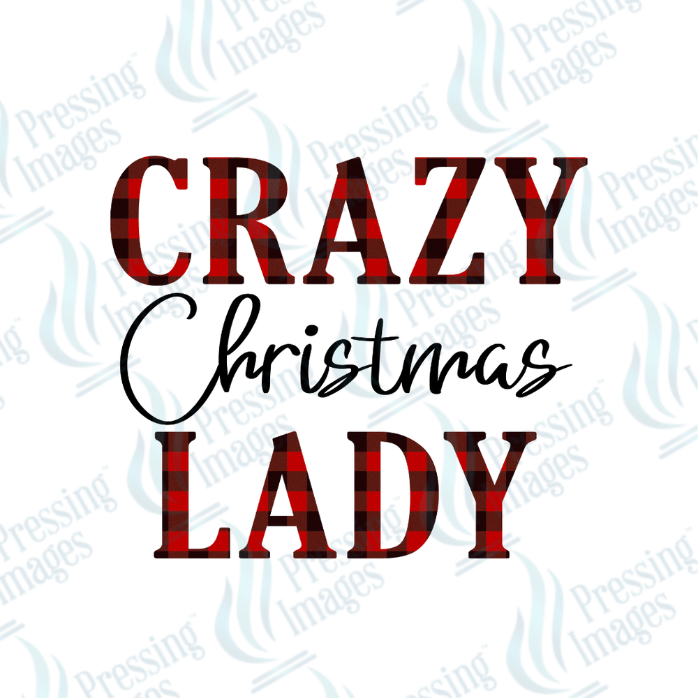 UVD 1836 Crazy Christmas lady - Pressing Images
