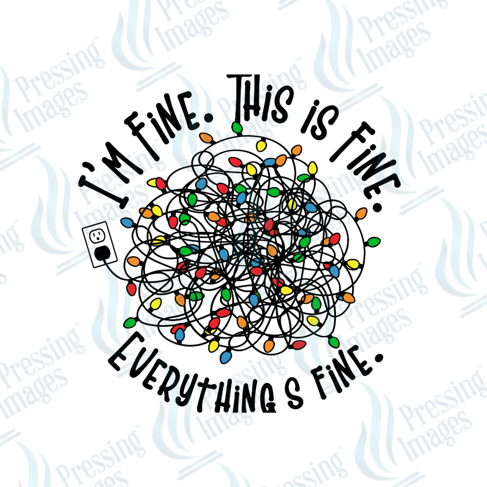 UVD 1837 I'm fine everything is fine - Pressing Images