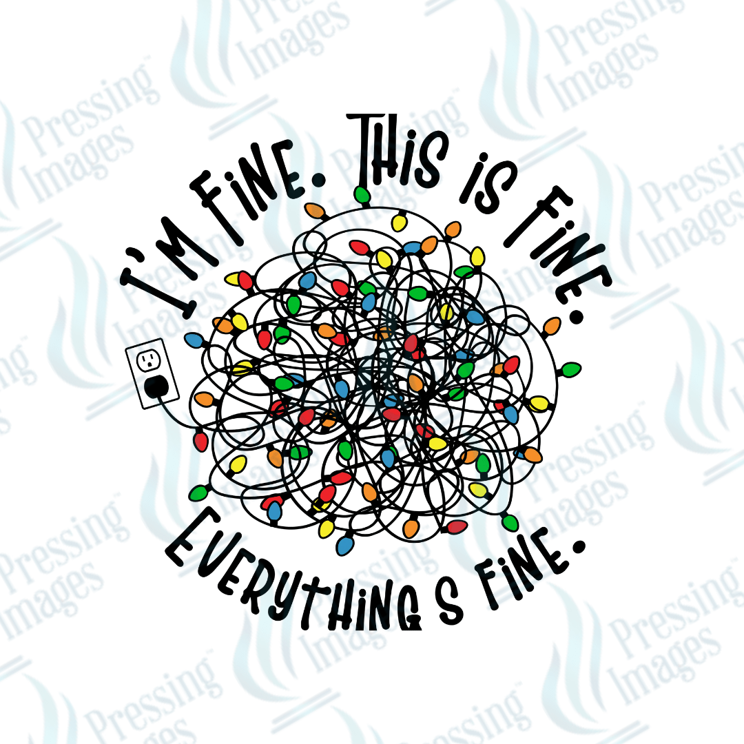 UVD 1837 I'm fine everything is fine - Pressing Images