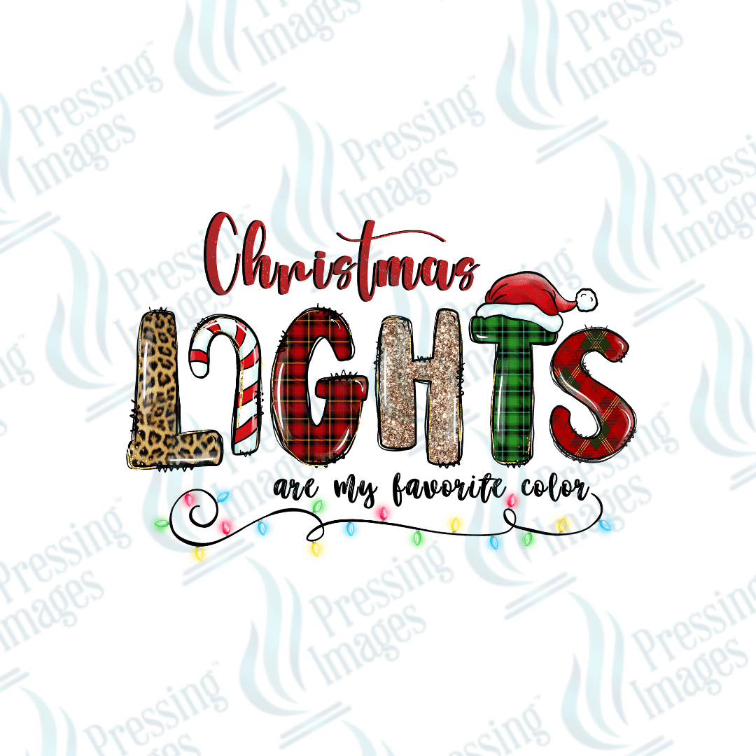 Christmas Lights Are My Favorite Color | Pressing Images (#1843)