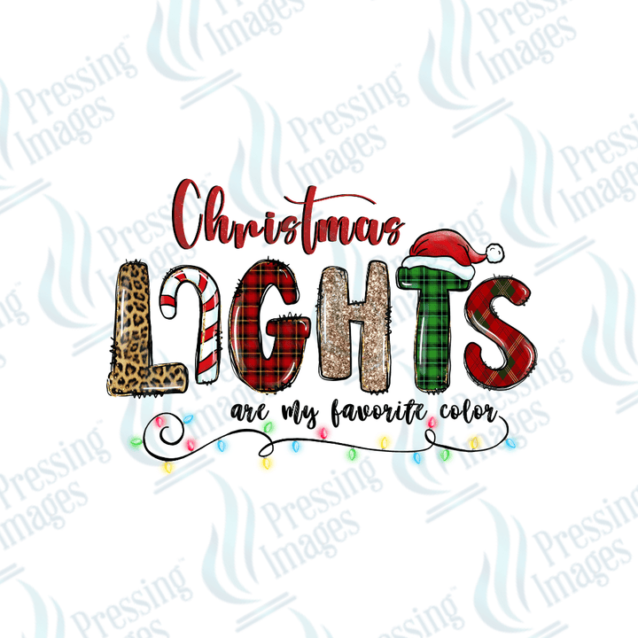Christmas Lights Are My Favorite Color | Pressing Images (#1843)
