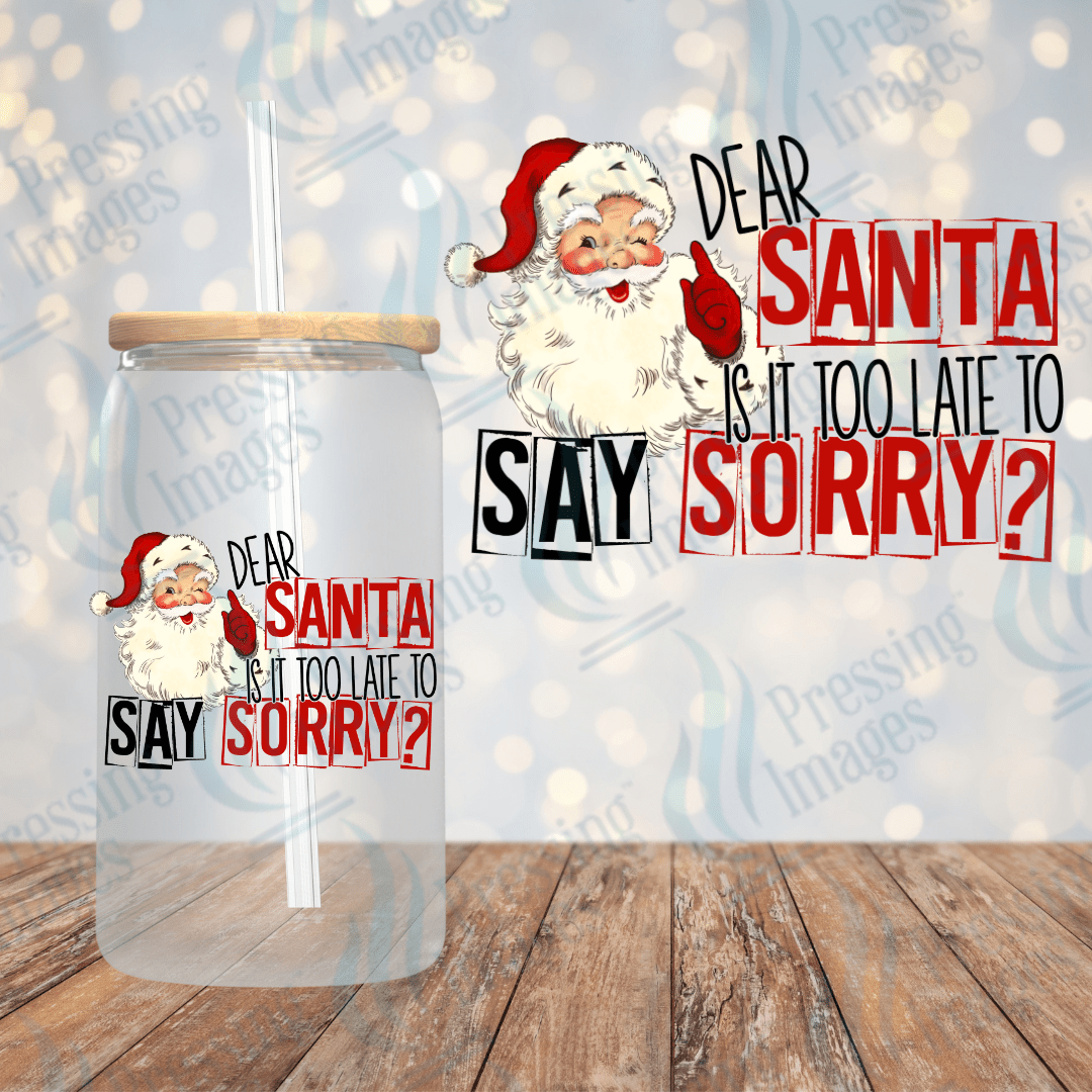 UVD 1846 Dear Santa , is it too late to say sorry ? - Pressing Images