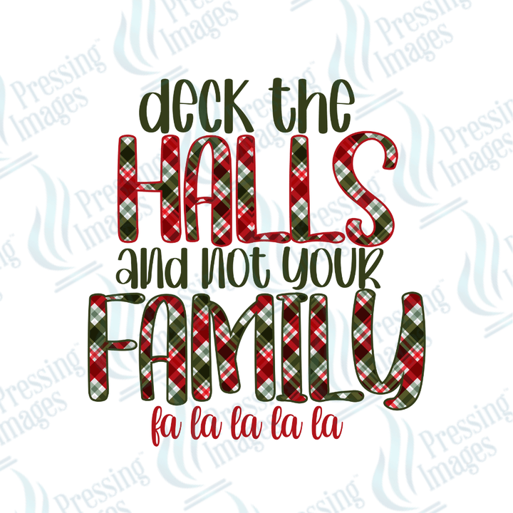 UVD 1848 Deck the halls and not your family - Pressing Images