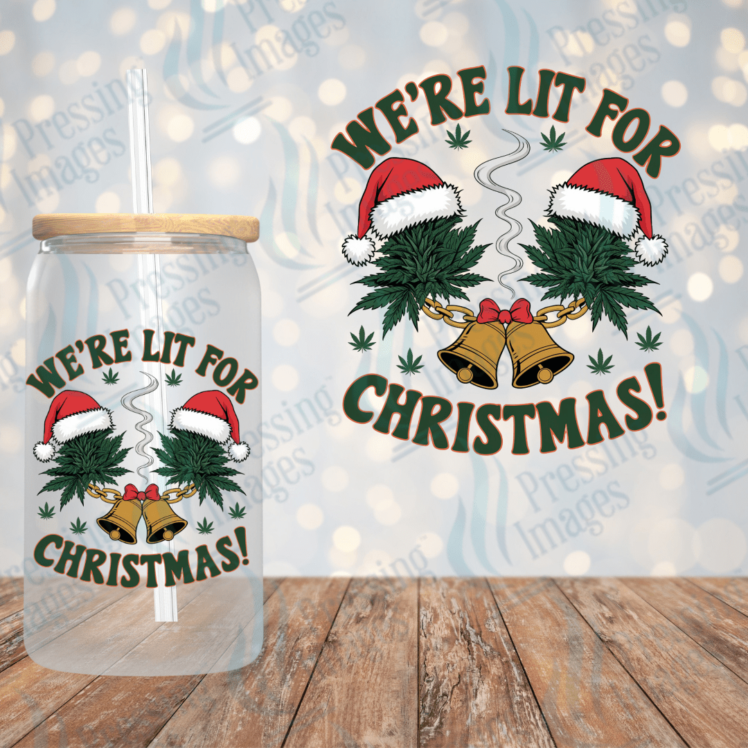 We're Lit For Christmas | Pressing Images (#1895)