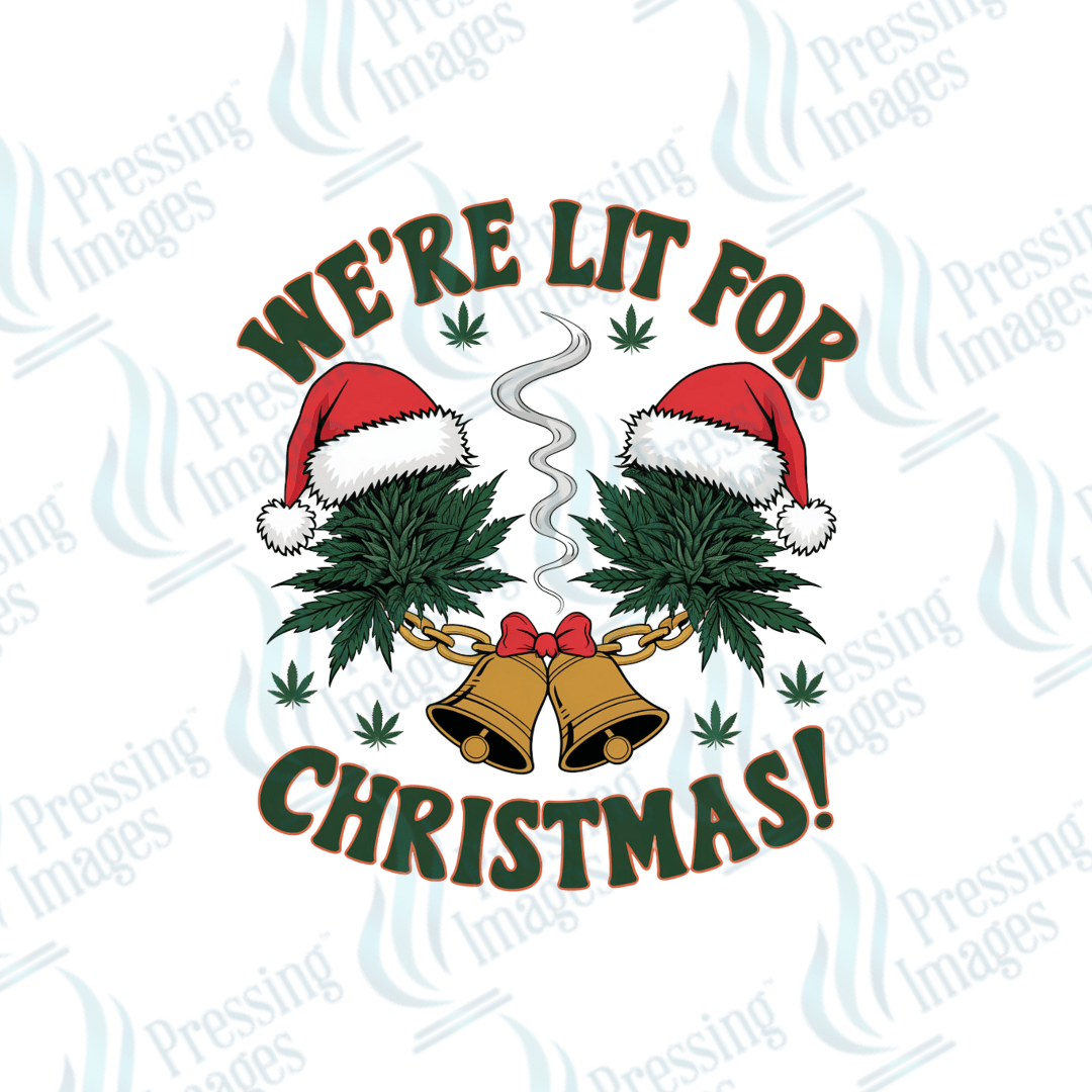 We're Lit For Christmas | Pressing Images (#1895)
