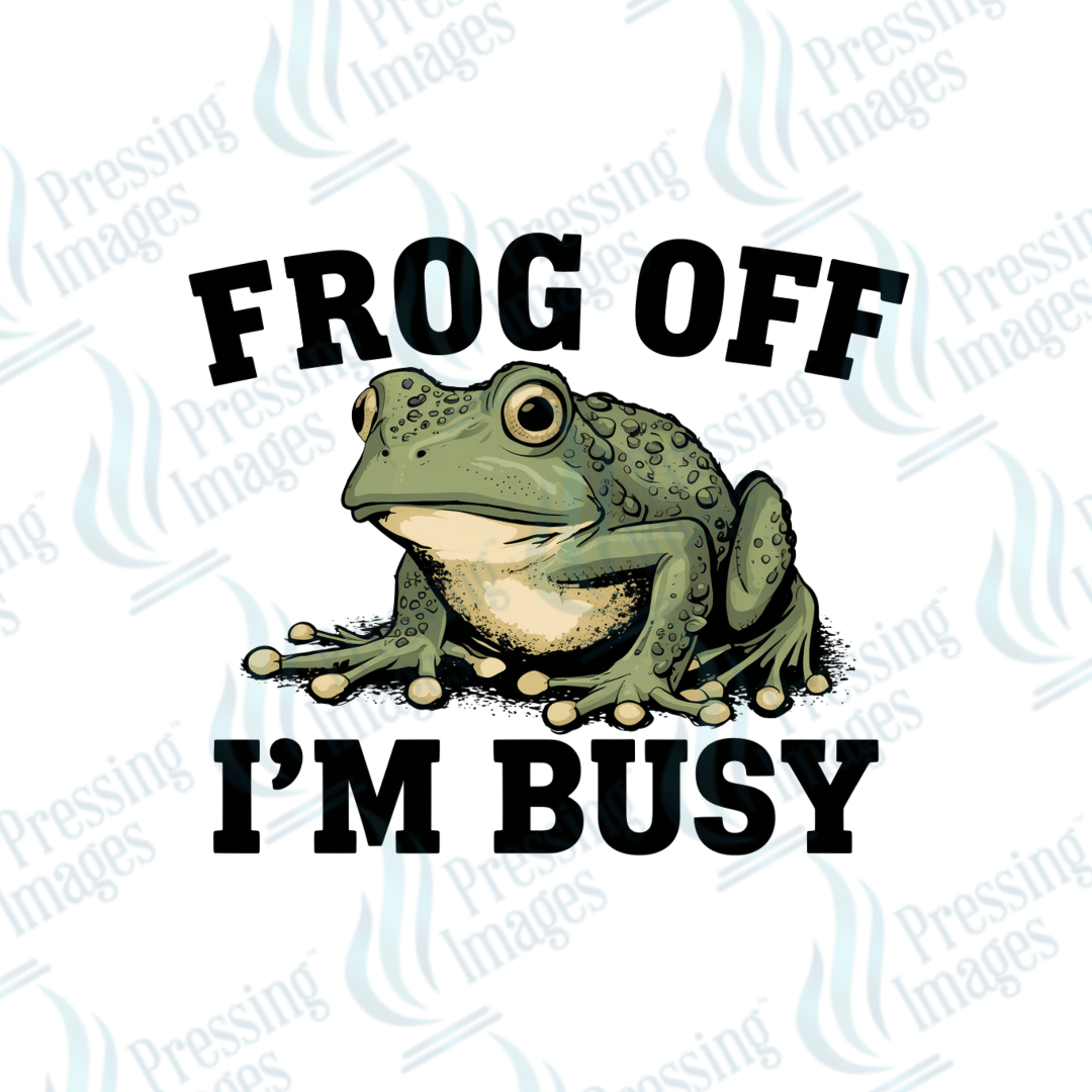 UVD 1899 Frog off I'm busy - Pressing Images