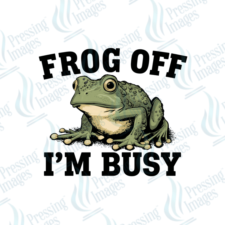 UVD 1899 Frog off I'm busy - Pressing Images
