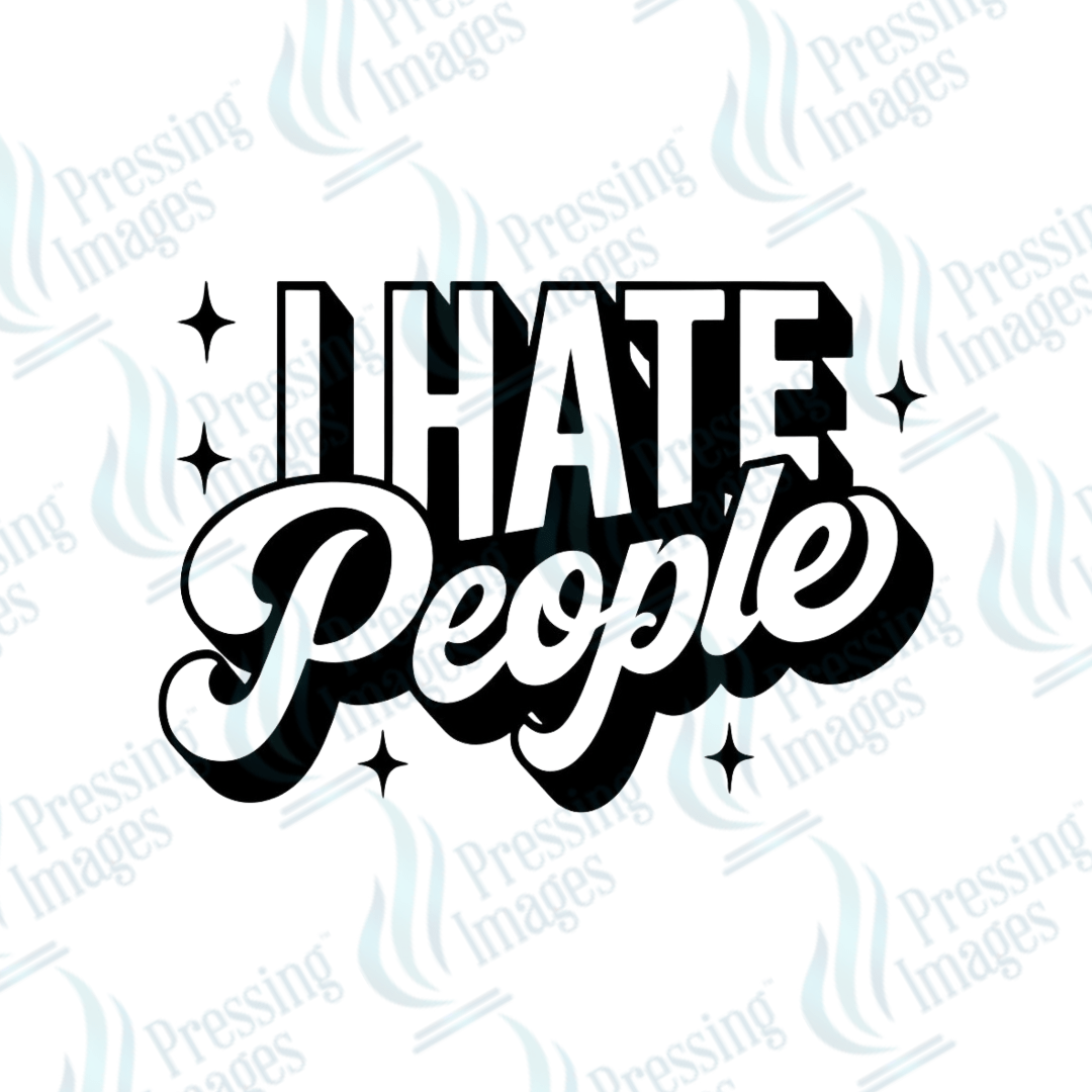 UVD 1903 I hate people - Pressing Images