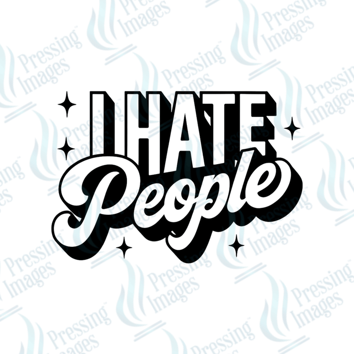 UVD 1903 I hate people - Pressing Images