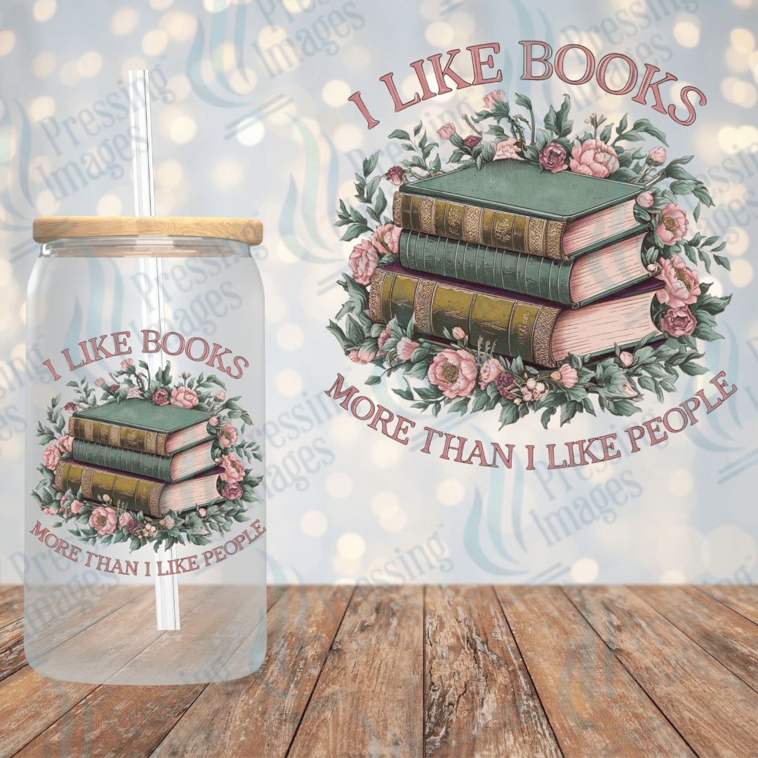UVD 1904 I like books more than people - Pressing Images