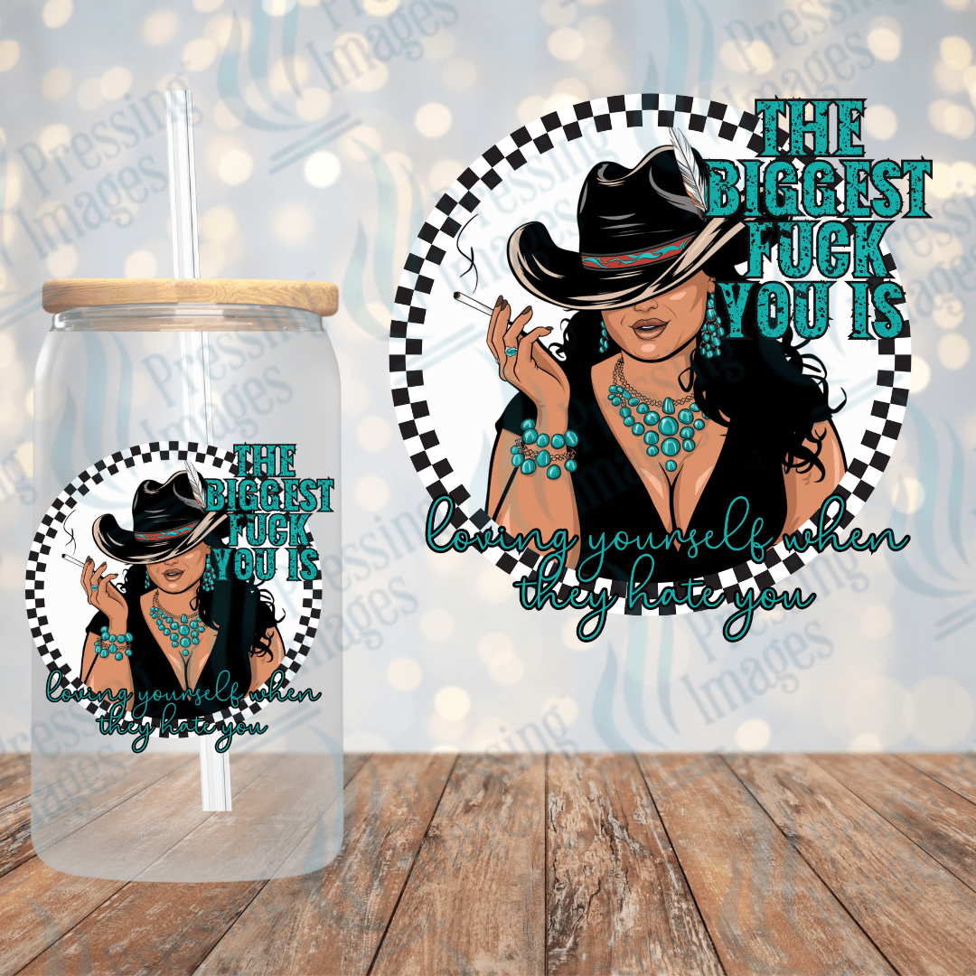 UVD 1906 The Biggest fuck you is loving yourself when they hate you - Pressing Images