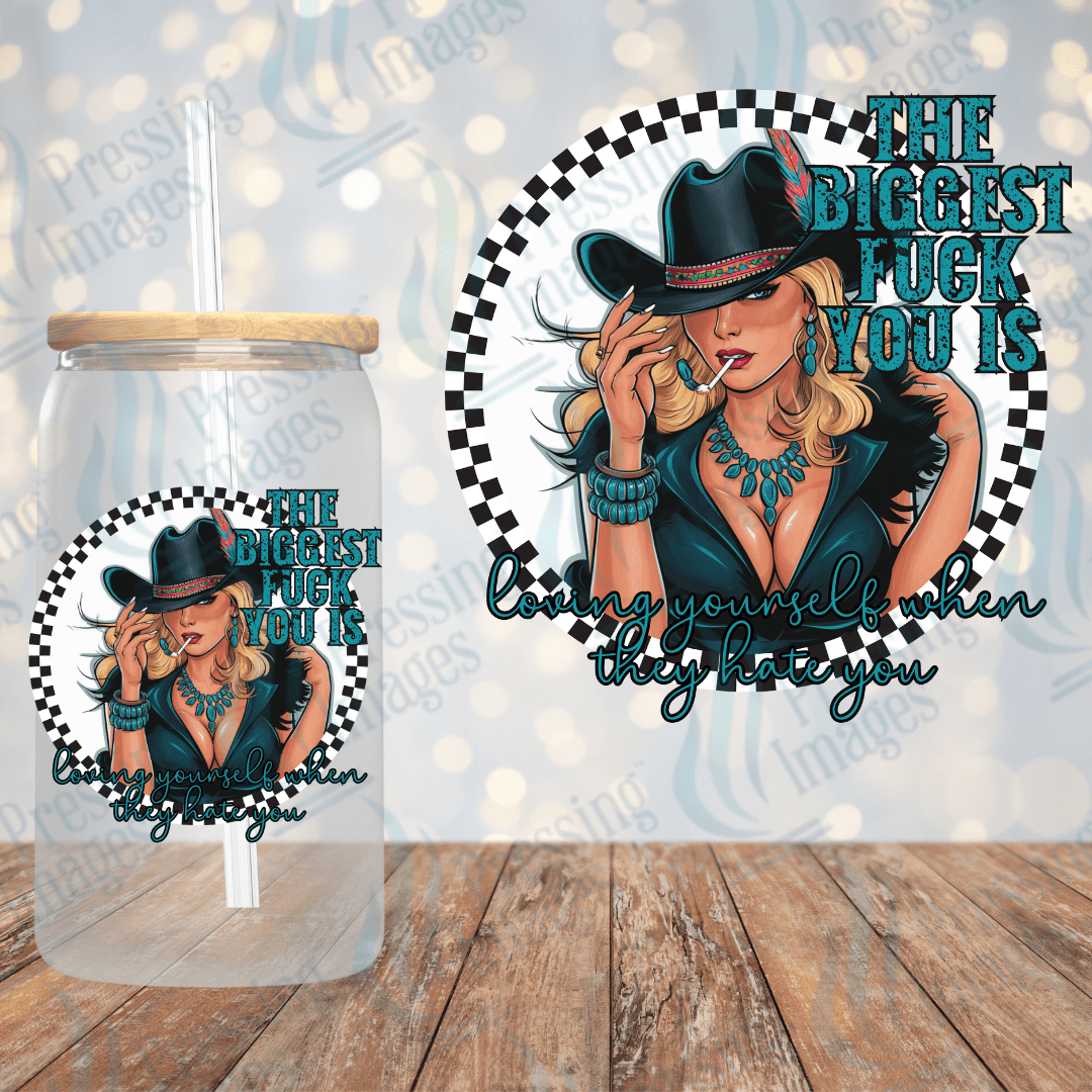 UVD 1906 The Biggest fuck you is loving yourself when they hate you - Pressing Images