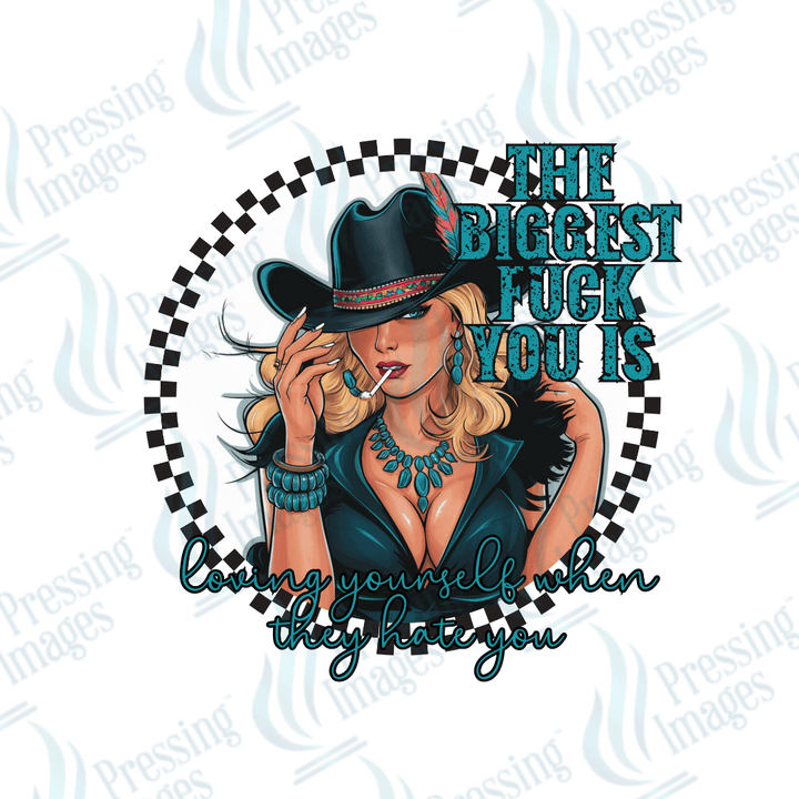 UVD 1906 The Biggest fuck you is loving yourself when they hate you - Pressing Images