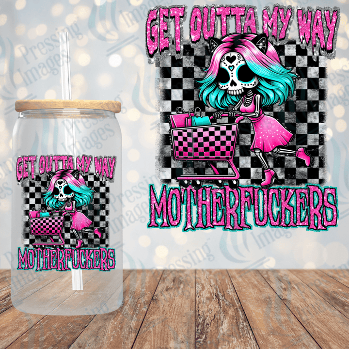 UVD 1913 Get outta my way motherfuckers - Pressing Images