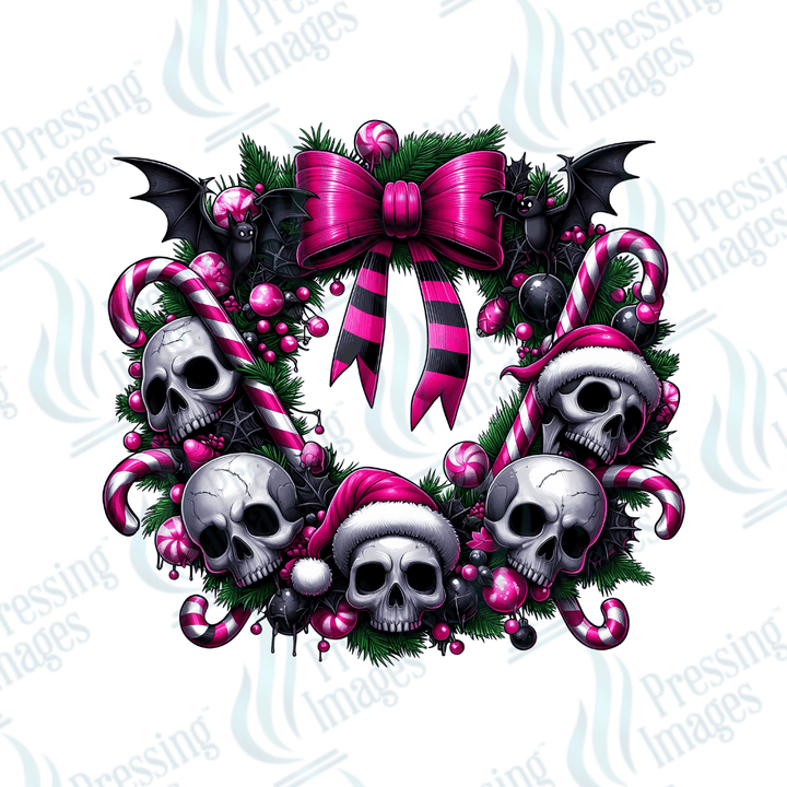 UVD 1916 Skull wreath - Pressing Images