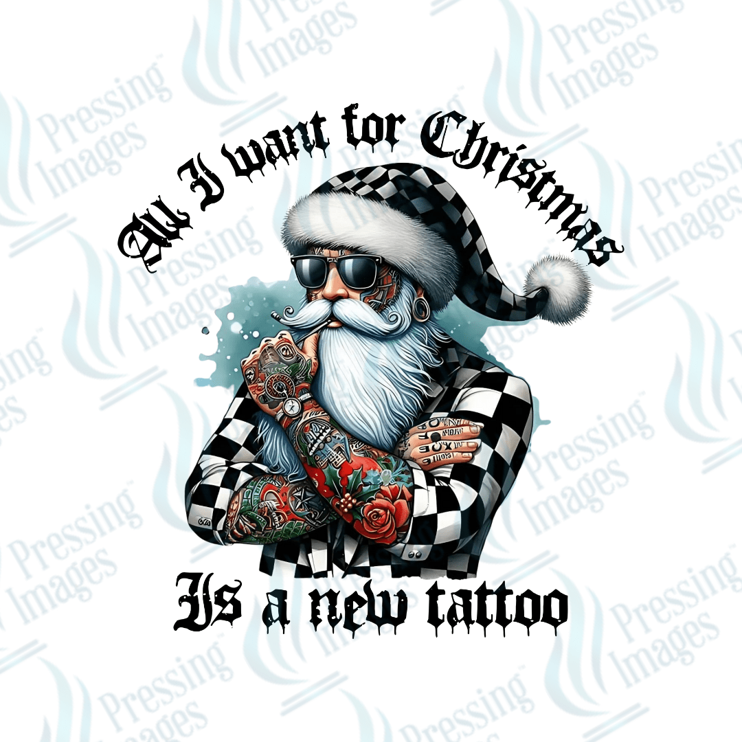 All I Want For Christmas Is A New Tattoo | Pressing Images (#1918)