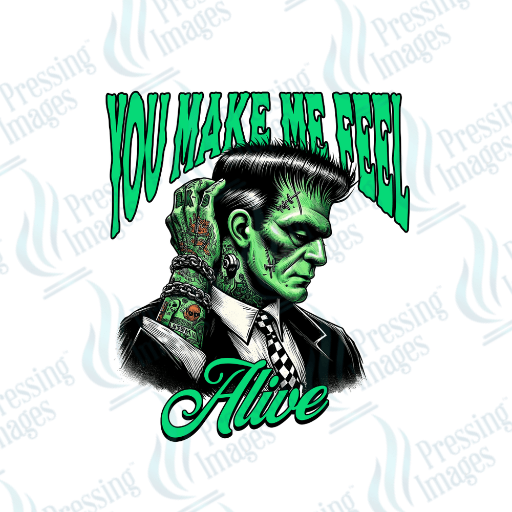 UVD 1919 You make me feel alive - Pressing Images