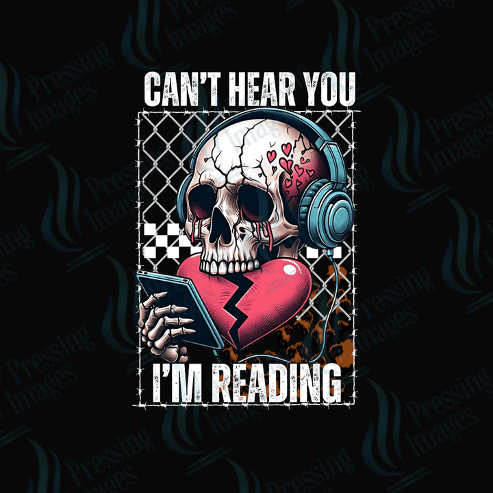 UVD 1922 Can't hear you I'm reading - Pressing Images