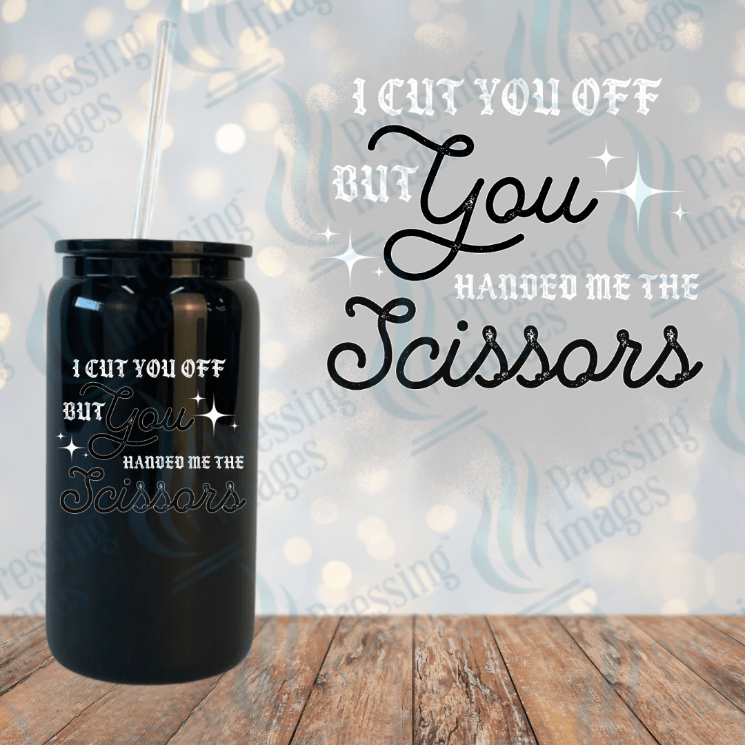 UVD 1926 I cut you off but you gave me the scissors - Pressing Images