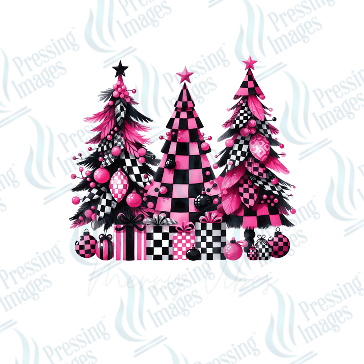 UVD 1928 Pink Trees - Pressing Images