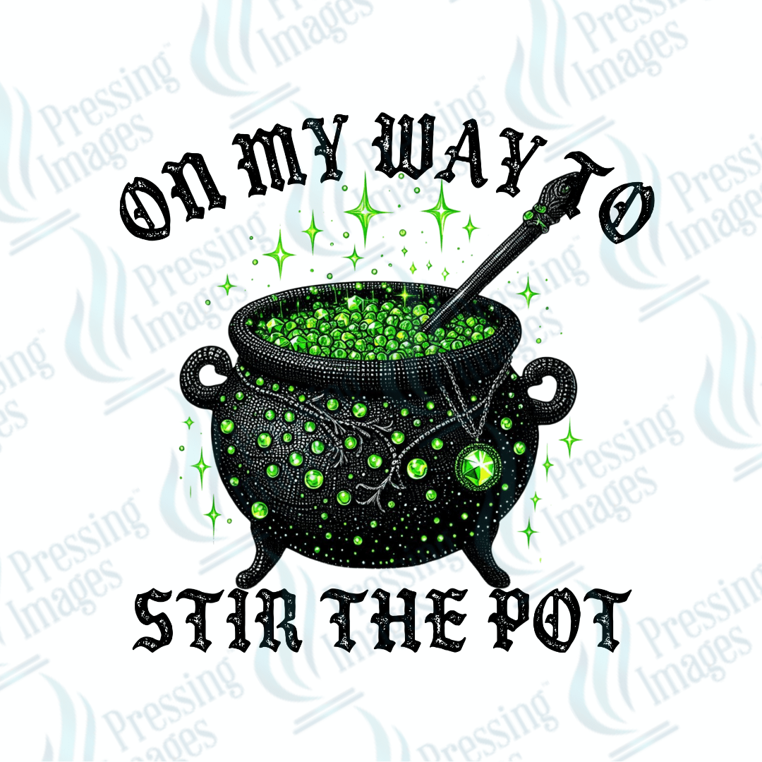 UVD 1942 On my way to stir the pot - Pressing Images