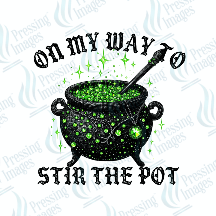 UVD 1942 On my way to stir the pot - Pressing Images