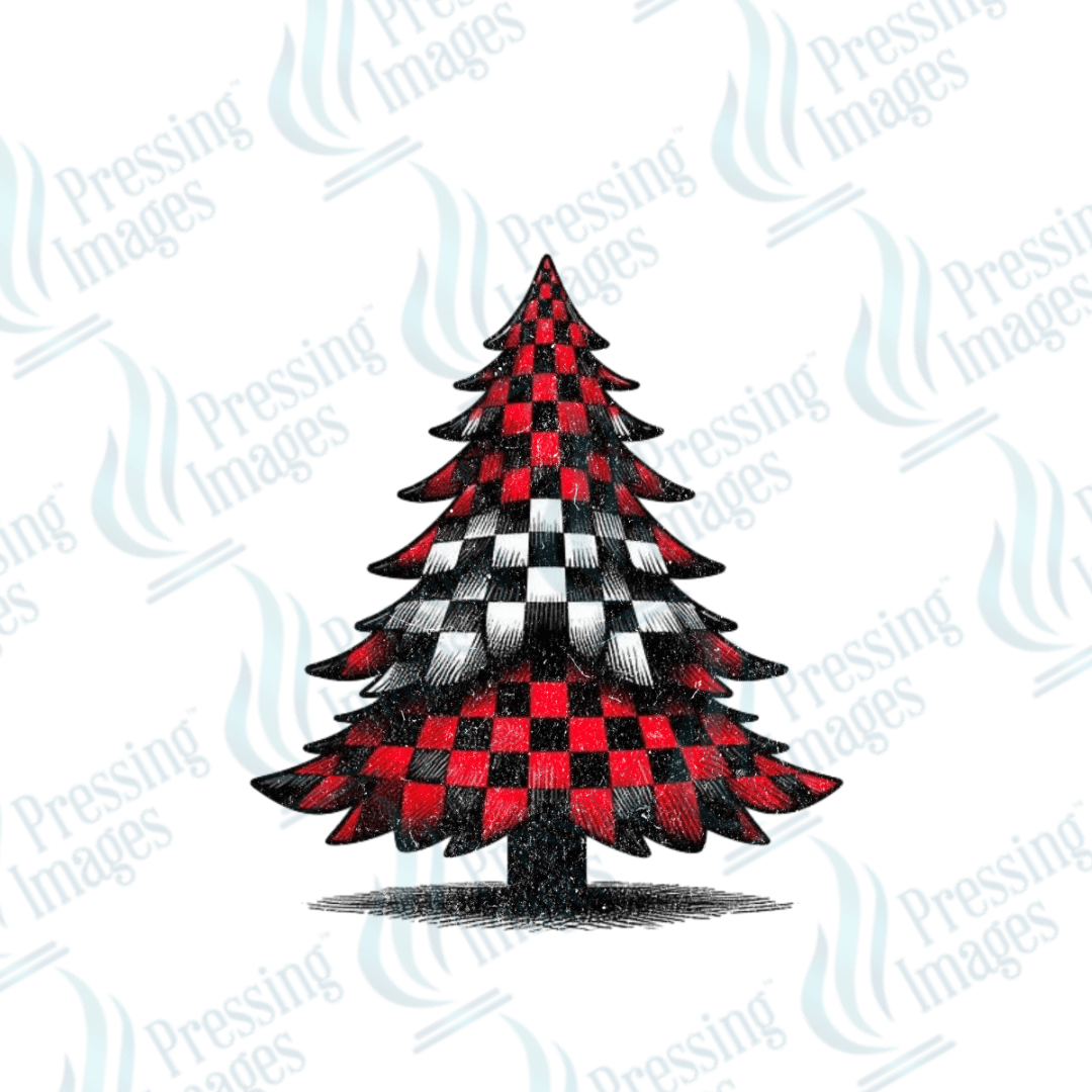 Buffalo Plaid Christmas Tree | Pressing Images (#1956)