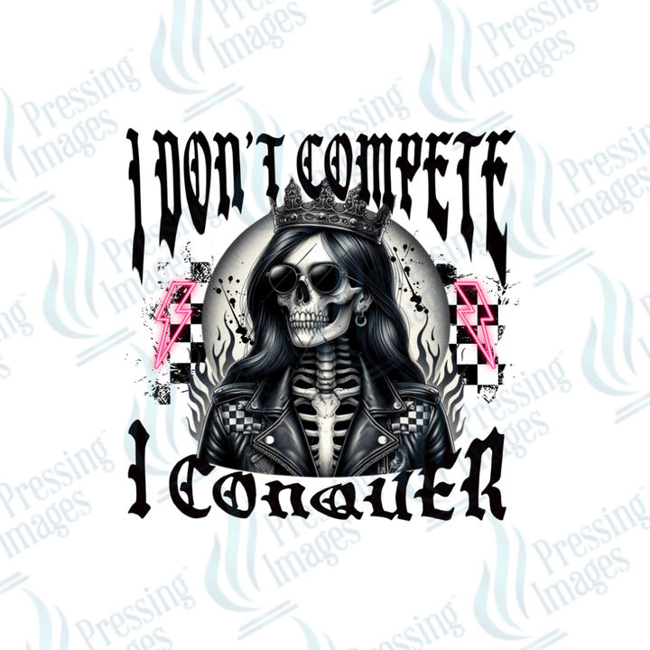 UVD 1961 I don't compete I conquer - Pressing Images