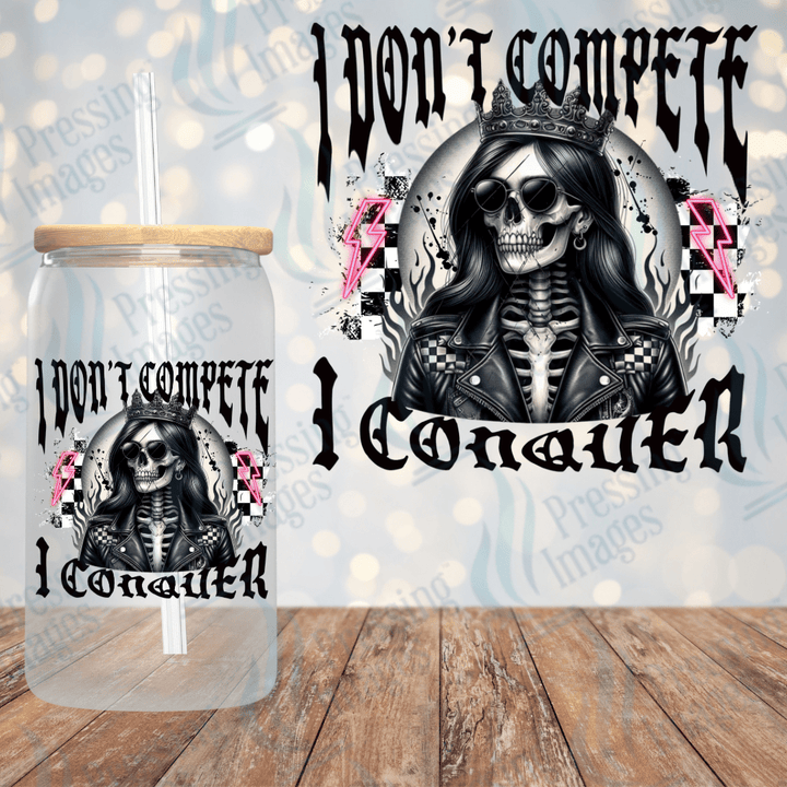 UVD 1961 I don't compete I conquer - Pressing Images