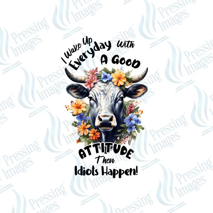 UVD 1972 I wake up everyday with a good attitude - Pressing Images