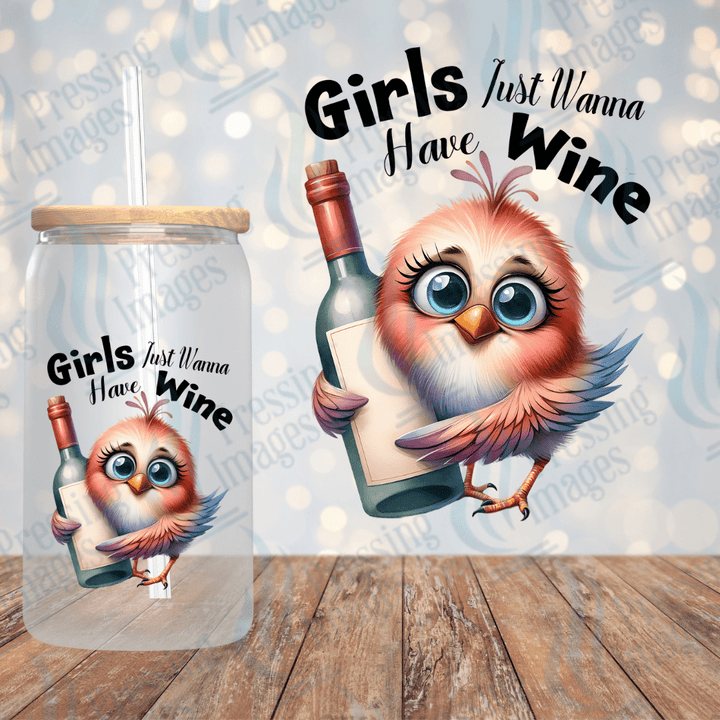 UVD 1973 Girls just wanna have wine - Pressing Images