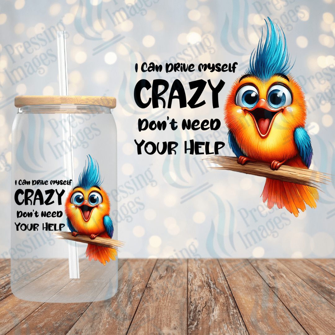 UVD 1976 I can drive myself crazy I don't need your help - Pressing Images